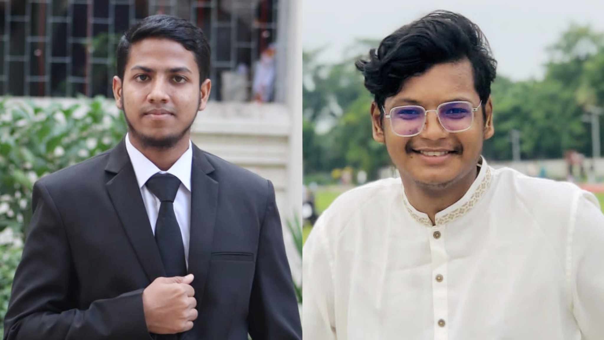 জবির বরগুনা জেলা ছাত্রকল্যাণের সভাপতি সোয়েব, সম্পাদক আলিফ।