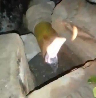 গলাচিপায় টিউবওয়েলের পাইপে উঠে আসছে প্রাকৃতিক।