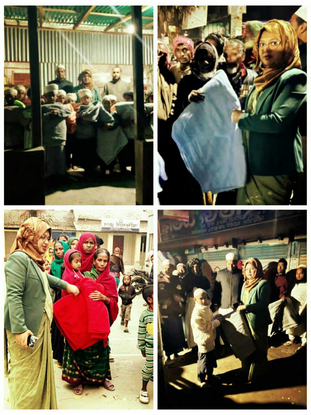 গফরগাঁওয়ে এতিমখানা ও হাটে-বাজারে ছিন্নমূল অসহায়  মানুষের মাঝে কম্বল বিতরন করে প্রশংসায় ভাসছে  ইউএনও,