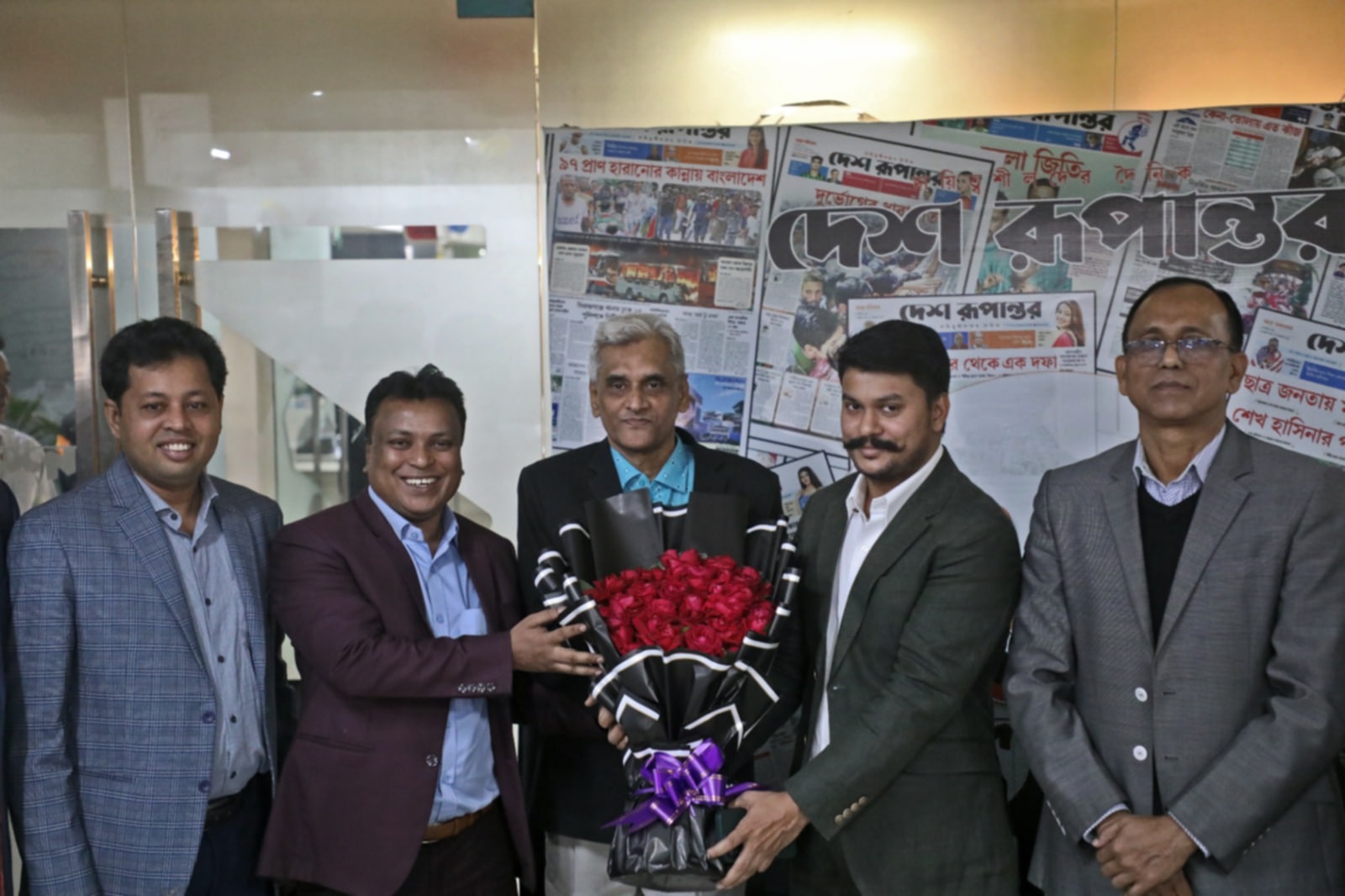 দেশ রূপান্তরের নতুন সম্পাদক কামাল উদ্দিন সবুজ।