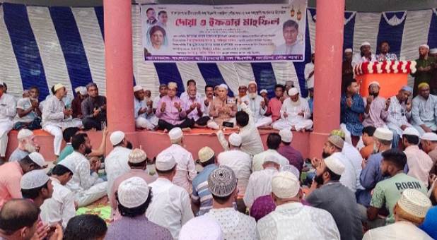 গলাচিপায় পৌর বিএনপির আয়োজনে দোয়া ও ইফতার মাহফিল।