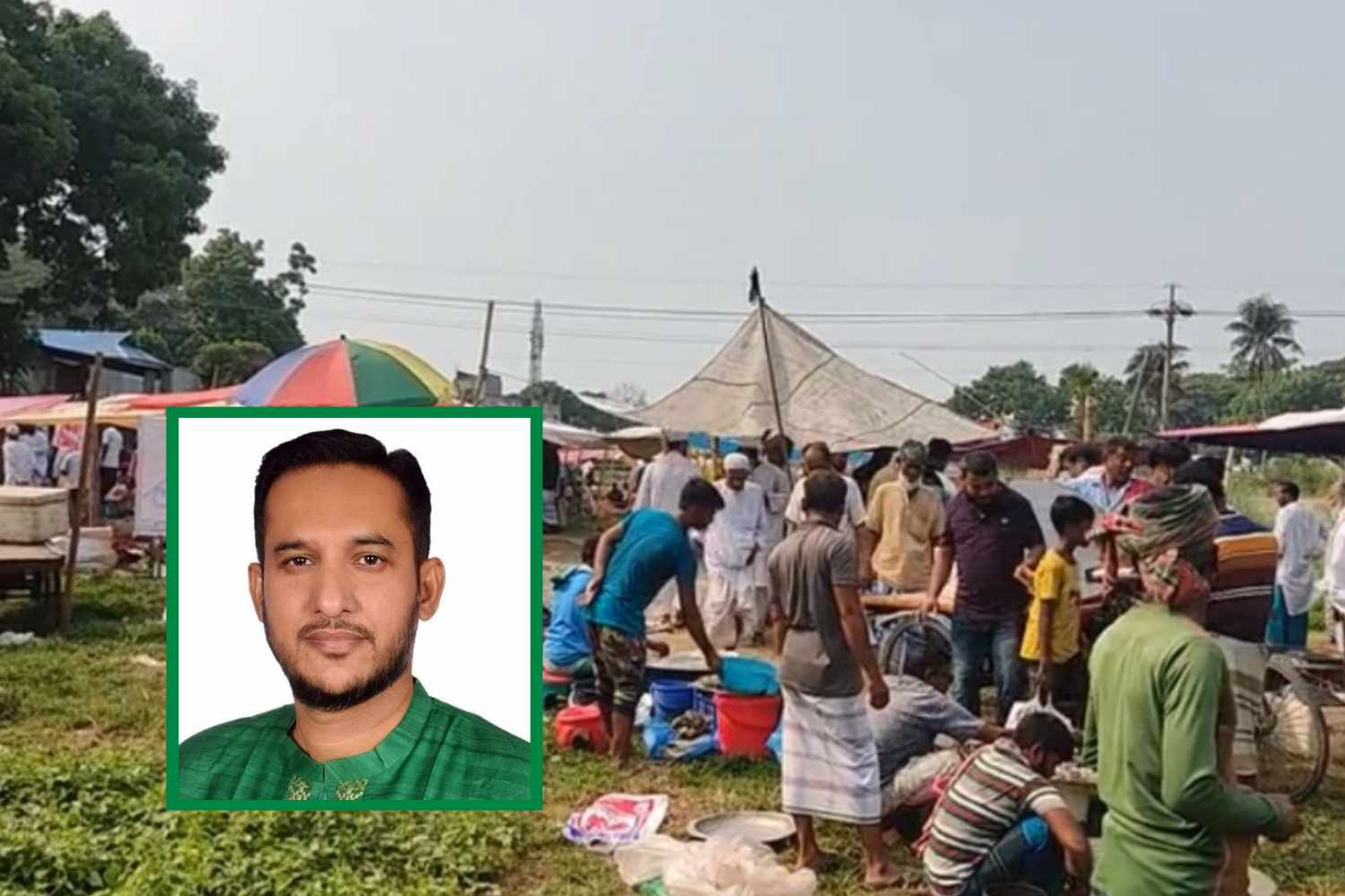 আগামী এক বছরের জন্য খাজনা মুক্ত হলো শিবচরের ঐতিহাসিক বাহাদুরপুর হাট