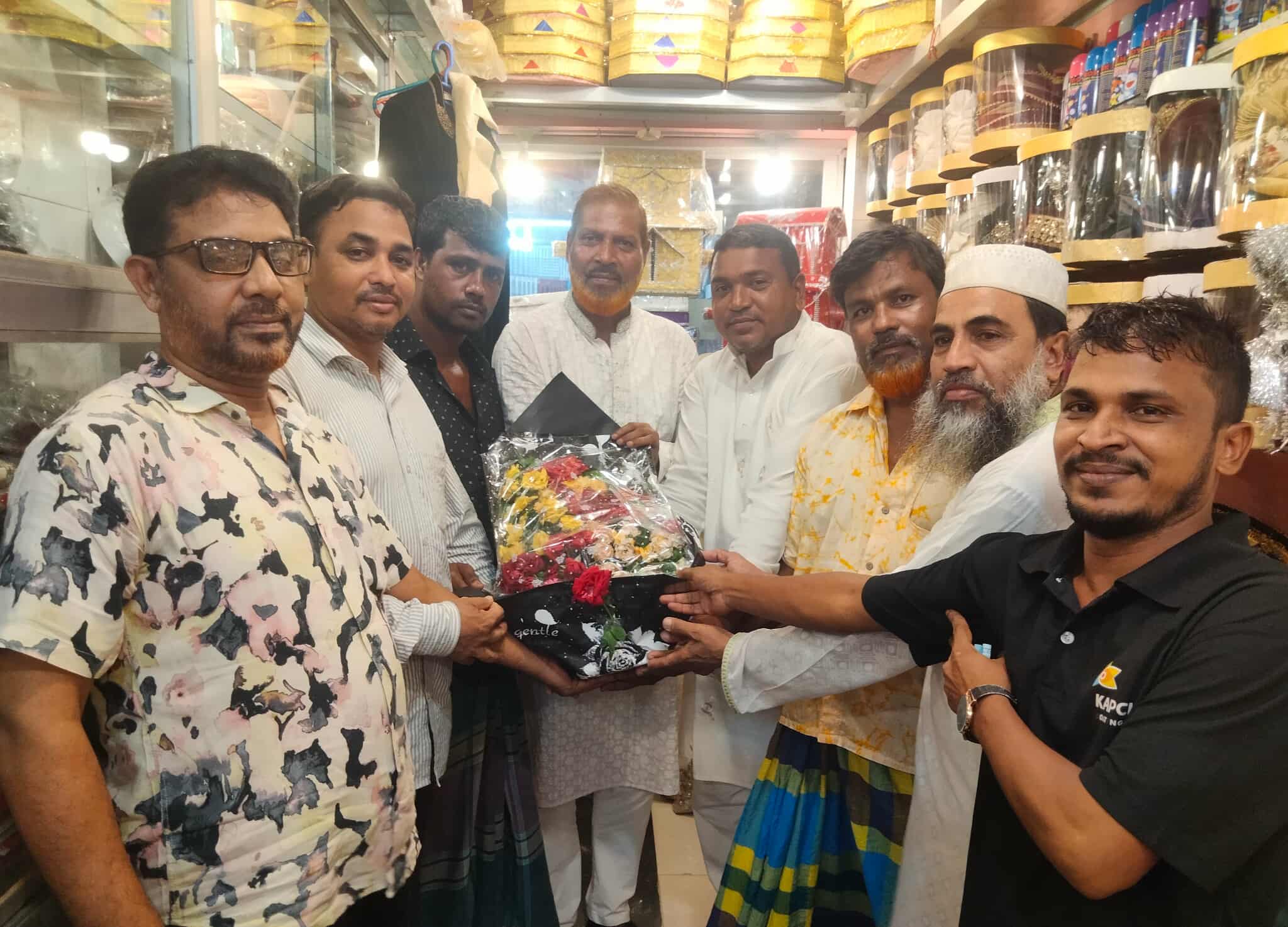 পল্লী বিদ্যুৎ সমিতি ১ এর নবনির্বাচিত  পরিচালক জাহাঙ্গীর কবির সংবর্ধিত