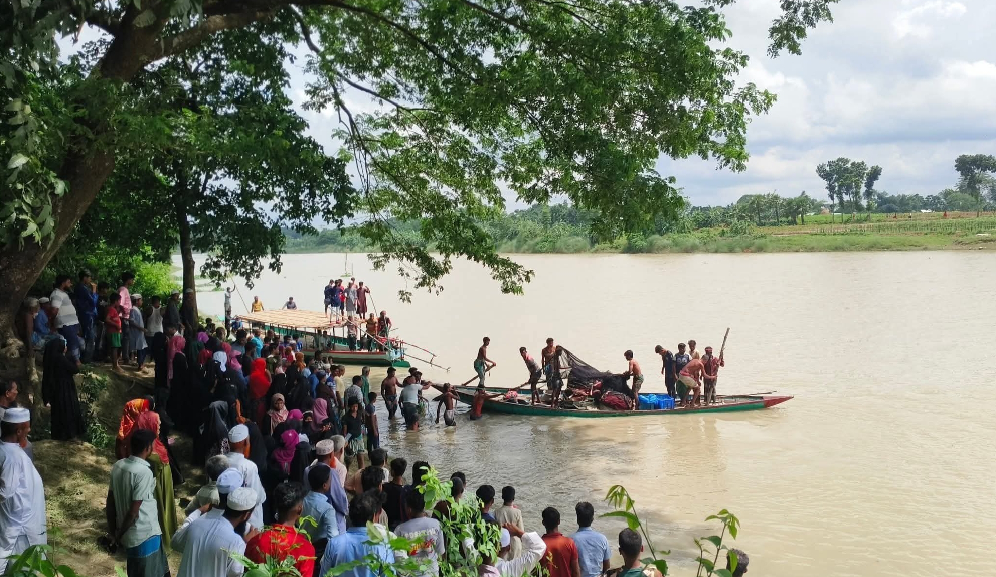 গফরগাঁওয়ে ব্রহ্মপত্র নদে নৌকা ডুবে  নিহত,৩