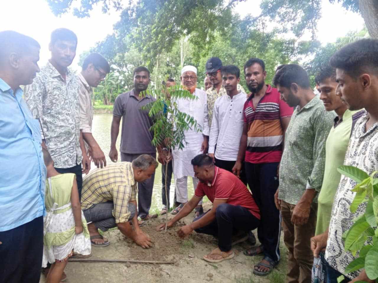 সরিষাবাড়িতে বৃক্ষরোপন কর্মসূচি বাস্তবায়ন করেন মানবিক সৈনিকেরা