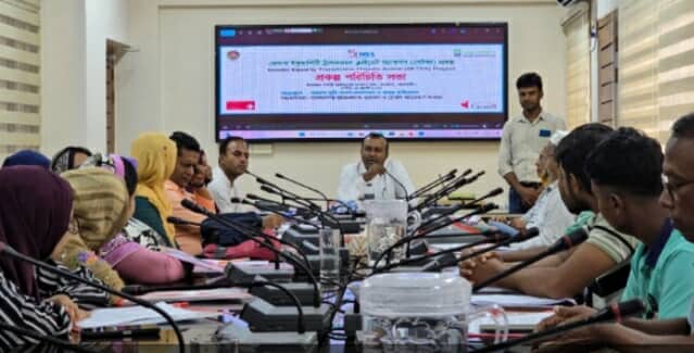 গলাচিপায় “জেন্ডার ইকুয়ালিটি ট্রান্সফর্মস ক্লাইমেট অ্যাকশন (গেটকা)” প্রকল্পের পরিচিতি সভা।