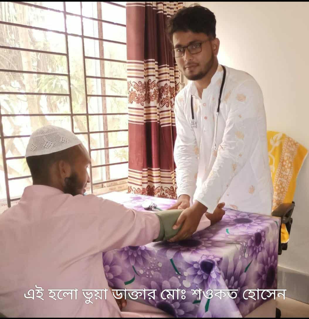 সাইনবোর্ডে ডাক্তার ও ভুয়া রেজিঃ নাম্বার লিখে প্রতারণা  ।