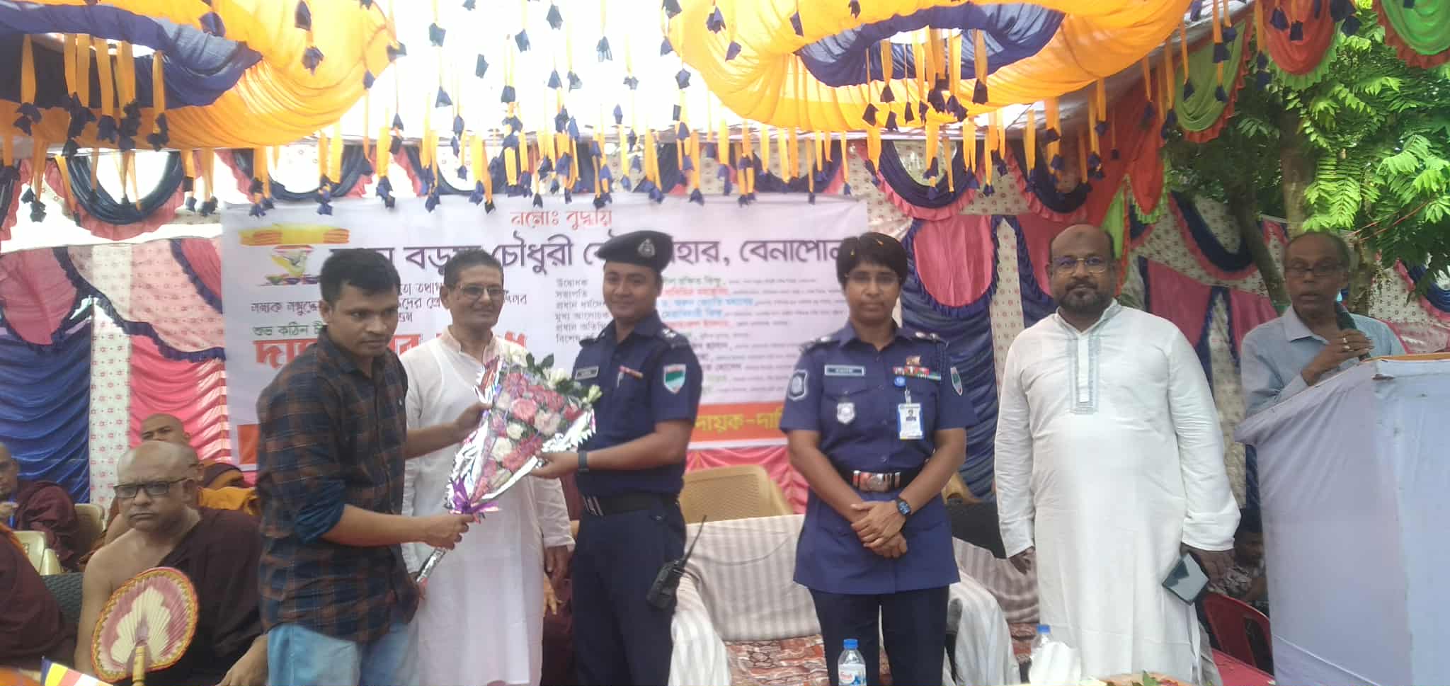 বেনাপোল কঠিন চীবর দানোৎসব ভিক্ষুবৌদ্ধ বিহার-২০২৫ অনুষ্ঠিত।