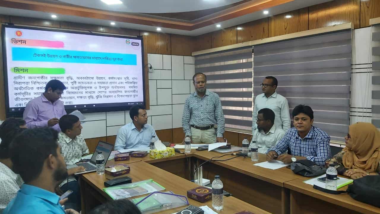 শিবগঞ্জে এসডিএফ এর উপজেলা স্টেকহোল্ডার কর্মশালা অনুষ্ঠিত।