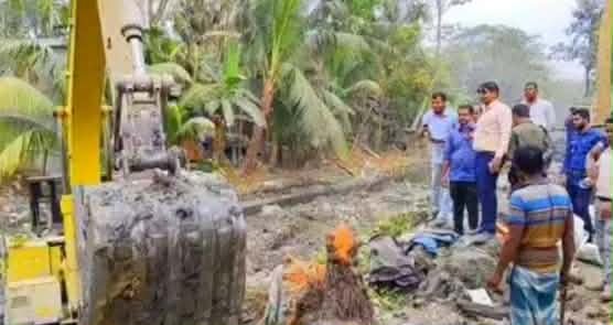 উচ্ছেদ ও পুনঃখনন, হারানো নাব্যতা ফিরছে গলাচিপার রতনদী খালে।