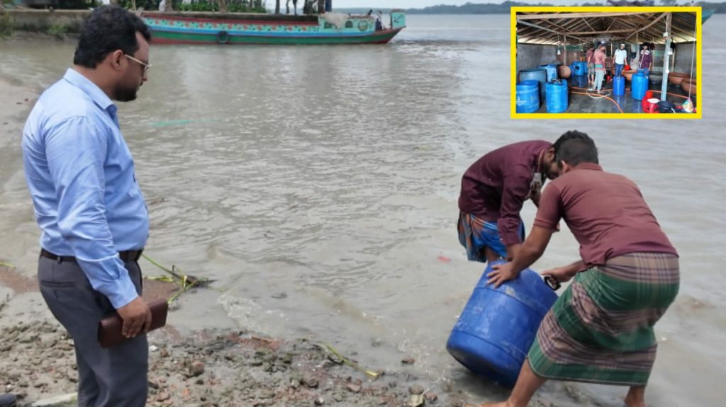 গলাচিপায় এনএসআই ও উপজেলা প্রশাসনের যৌথ অভিযানে ৫০ লক্ষ রেনুপোনা জব্দ, ট্রাক আটক, 1 received 1286749156902882 || Dailydeshsomoy