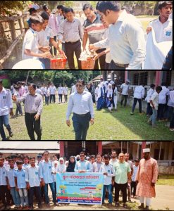 গফরগাঁওয়ে ‘স্কুল পরিচ্ছন্নতা অভিযান’ ও বৃক্ষরোপণ কর্মসূচি। 3 1785068295405 || Dailydeshsomoy