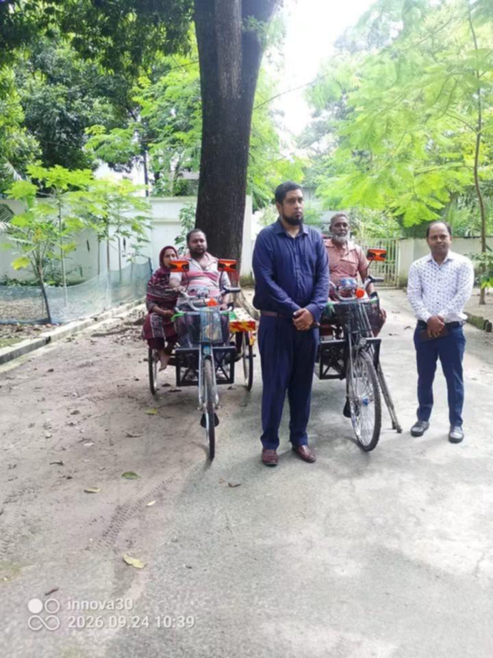 শার্শায় সরকারি সহায়তায় ২ প্রতিবন্ধীকে ভ্যান প্রদান, 1 Messenger creation 30A767DF 33B7 45F0 8C54 166E29A0FA96 || Dailydeshsomoy