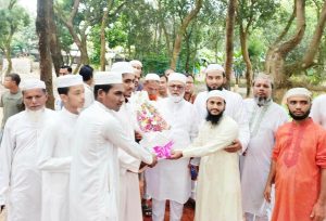 কালীগঞ্জে প্রায় কোটি টাকার বেশি ব্যয়ে গোলাবাড়ী জামে মসজিদের নির্মাণকাজ উদ্বোধন, 3 received 947862661724574 || Dailydeshsomoy